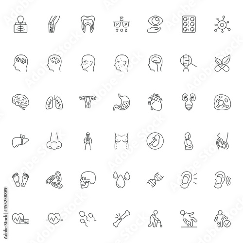 Medical Specialties Icons