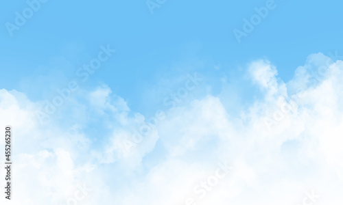 Canvas Print Sky with beautiful clouds