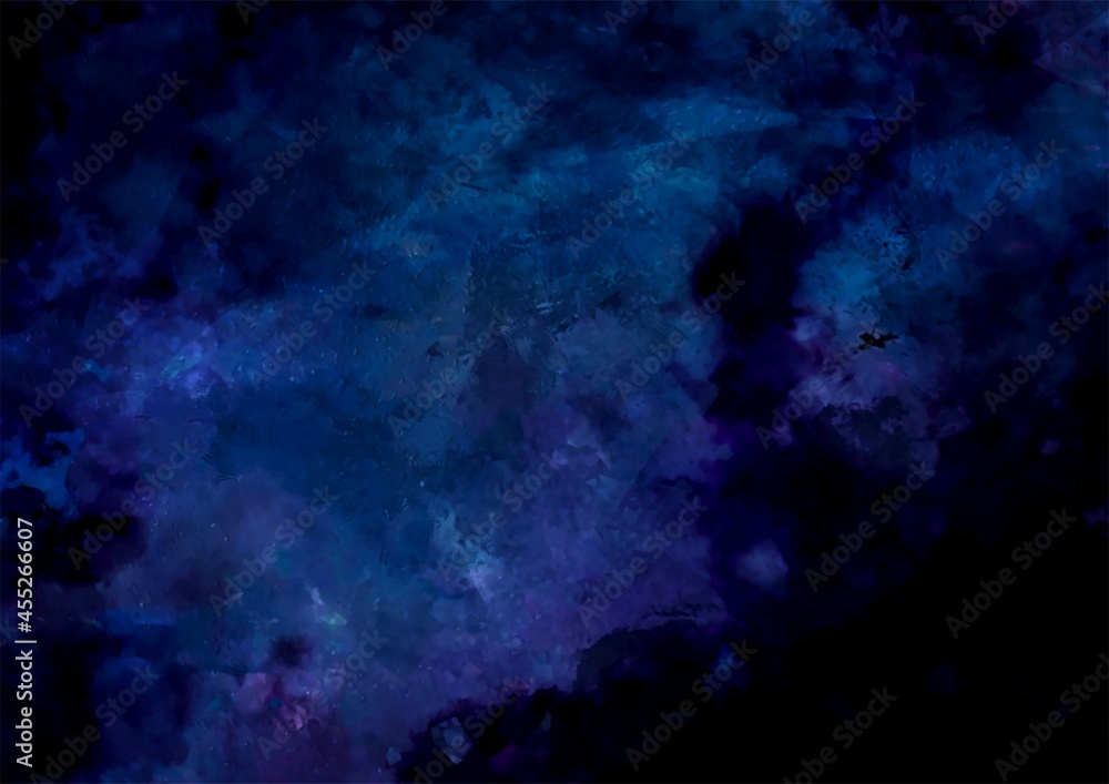 Naklejka premium 暗闇に光る深海の幻想的なキラキラ宝石テクスチャ背景