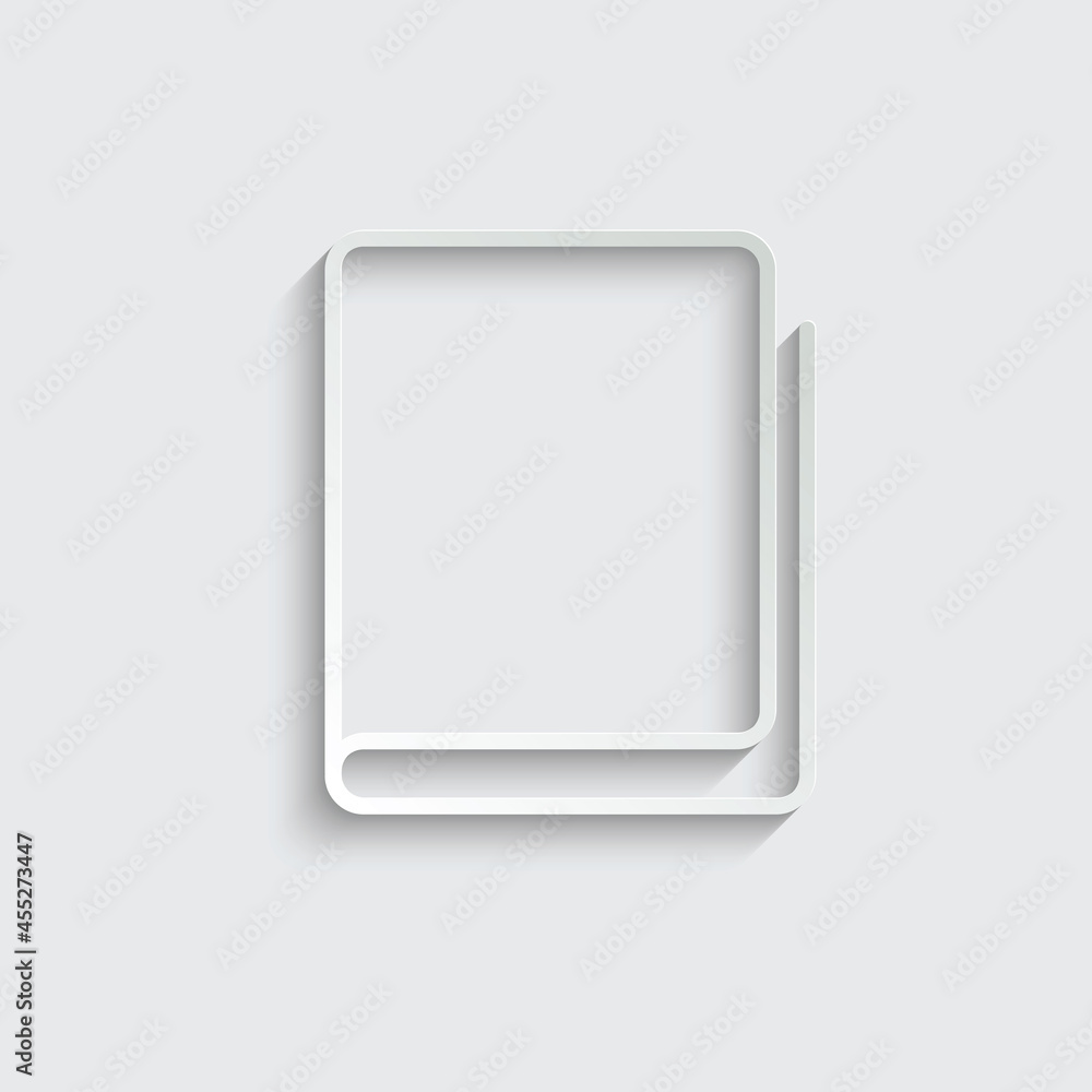 book closed - vector icon book closed - vector icon