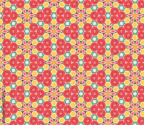 Hintergrund Muster Orangen Blutorangen abstrakt