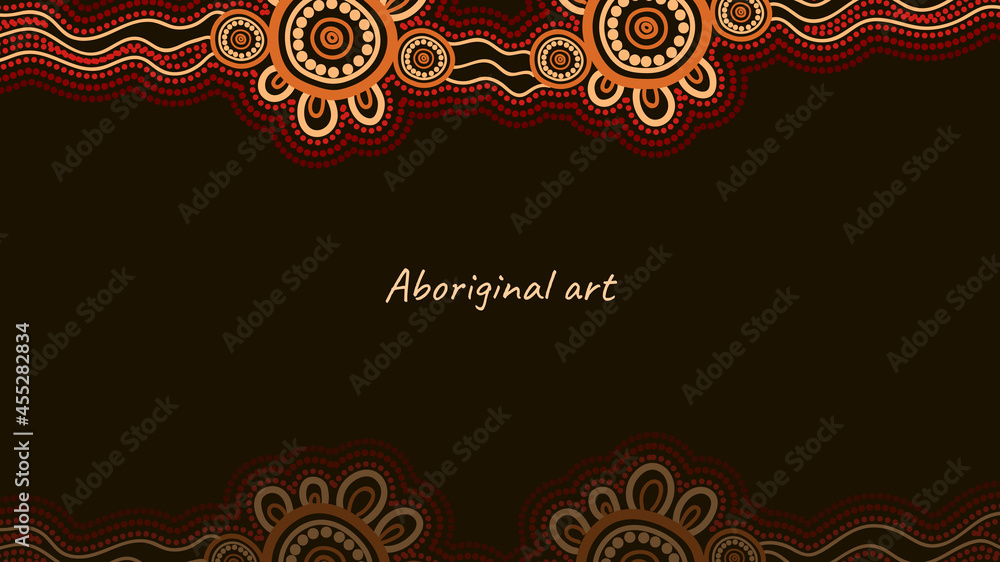 Aboriginal Artwork Banner Design Aboriginal Artwork Banner Design