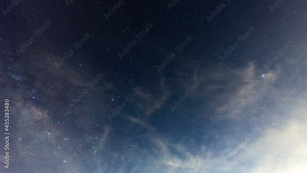 Fototapeta premium Milky way,galaxy,cosmos on dark sky
