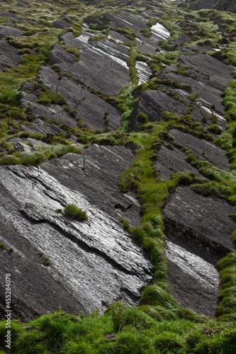 Rocks. Coast. Ireland. Ring of Kerry. South west coast.