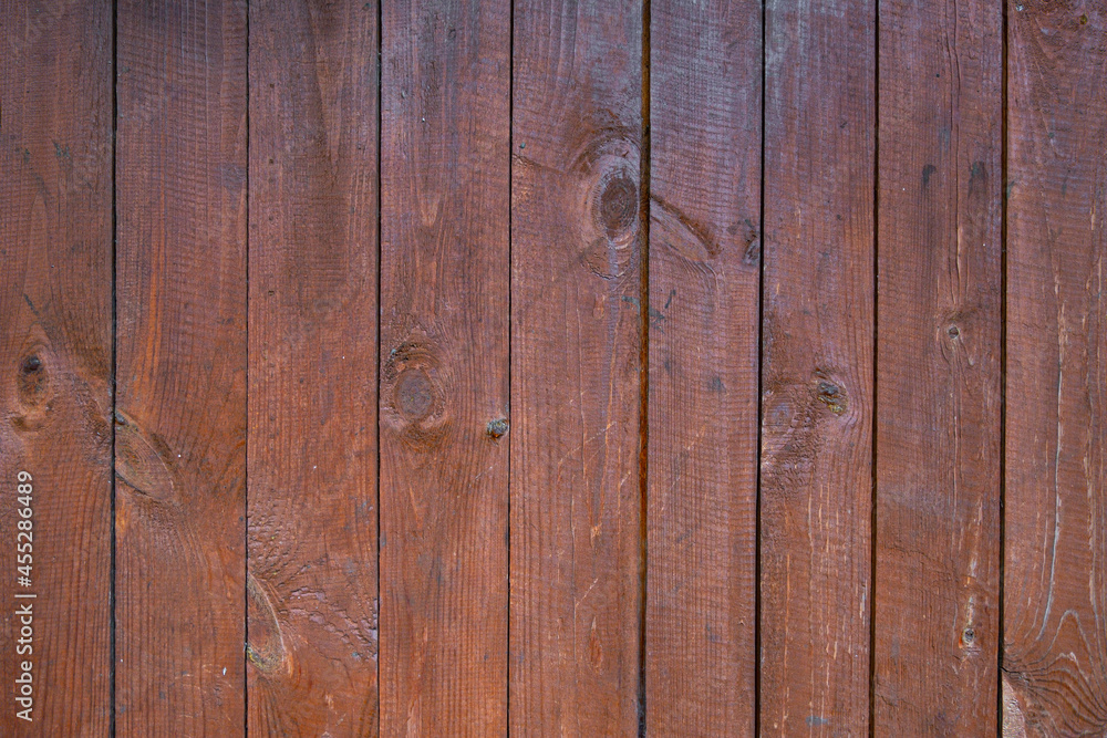 Texture of wooden brown planks Texture of wooden brown planks