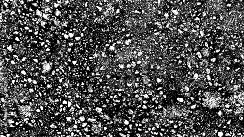 Old dark gray dirty way creviced grimy tar paved. Grime grunge car city pathway. Small ruptured pitted auto driving road lane. Shabby rustic fine granular chipped transport travel avenue of 3d design