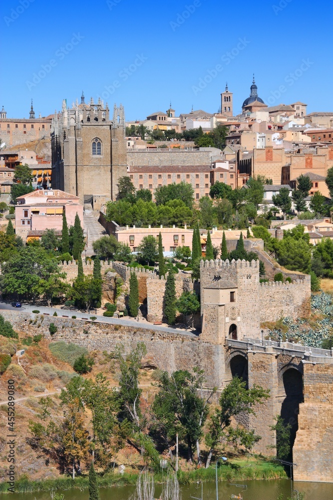 Toledo skyline in Spain