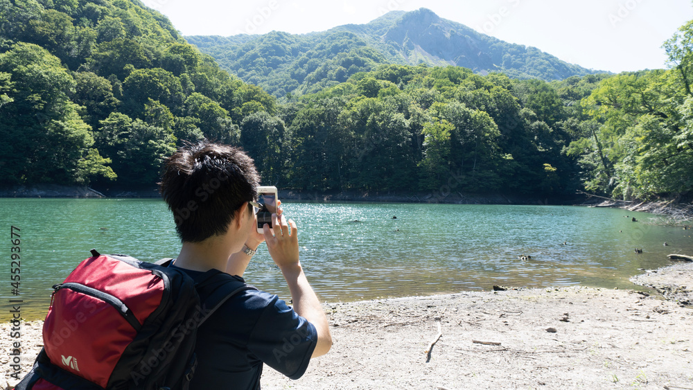 person taking photo person taking photo
