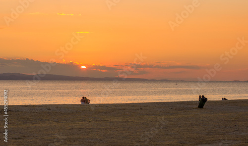 Fototapeta Naklejka Na Ścianę i Meble -  Summer sunset scene 