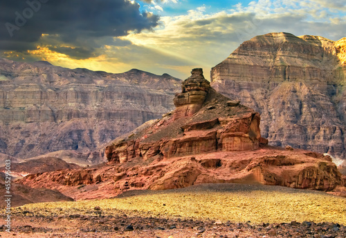 Unique geological formations belonging to Jurassic period, national nature re...