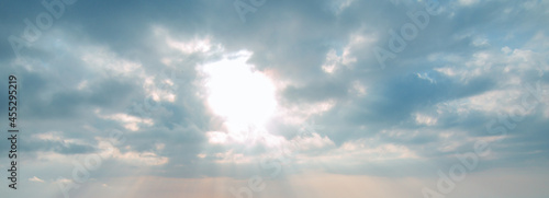 夕焼け　空　雲　背景　背景素材