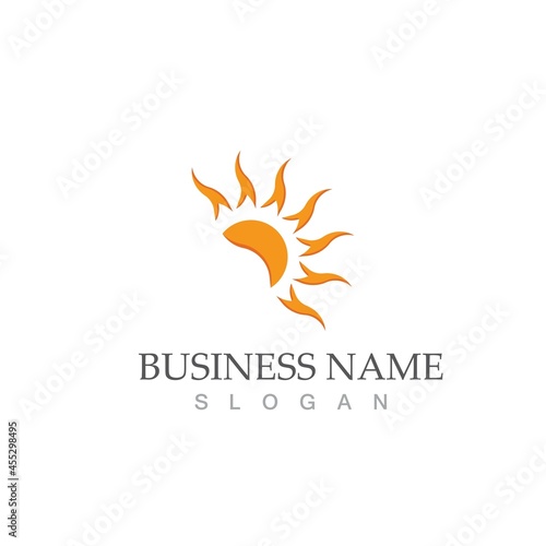 Sun Vector illustration Icon