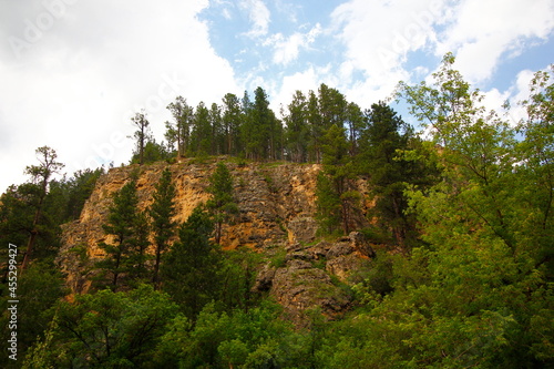 Views of Spearfish Canyon, Spearfish Canyon Scenic Byway, South Dakota