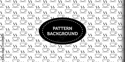 Popular design pattern ornament. Barbershop tools doodles pattern isolated on white background. Christmas pattern background, Public area icon collection