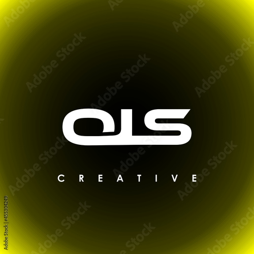 OLS Letter Initial Logo Design Template Vector Illustration