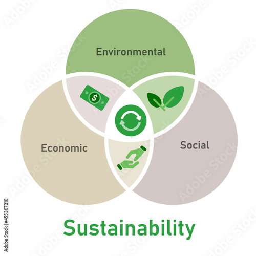sustainability factor social environmental economic elements of sustainable solution