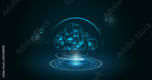 Cloud computing concept and internet of thing