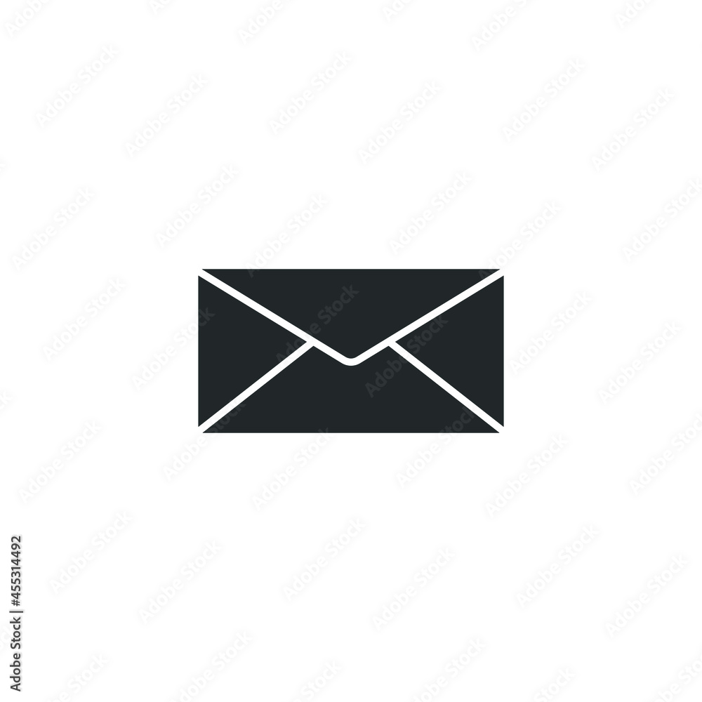Envelope vector icon illustration sign Envelope vector icon illustration sign
