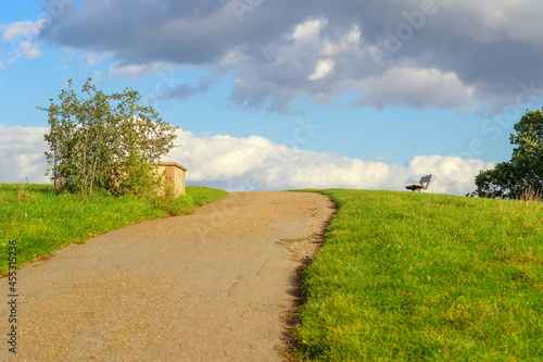 Canvas Print Parliament Hill in Hampstead Heath, London, England