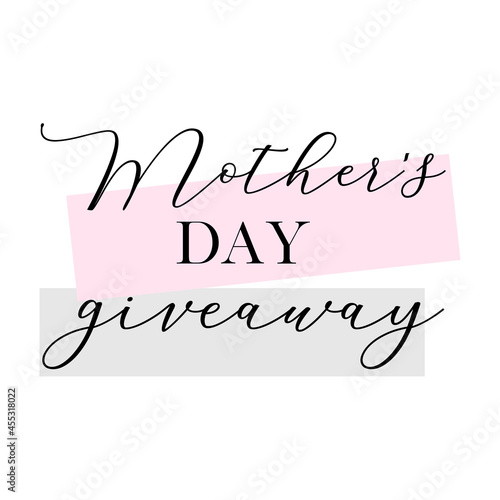 Mother's Day Giveaway  banner | Instagram post | Instagram story vector image