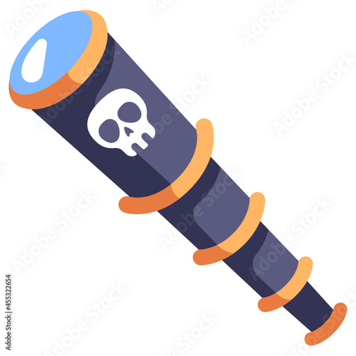 pirate spyglass icon