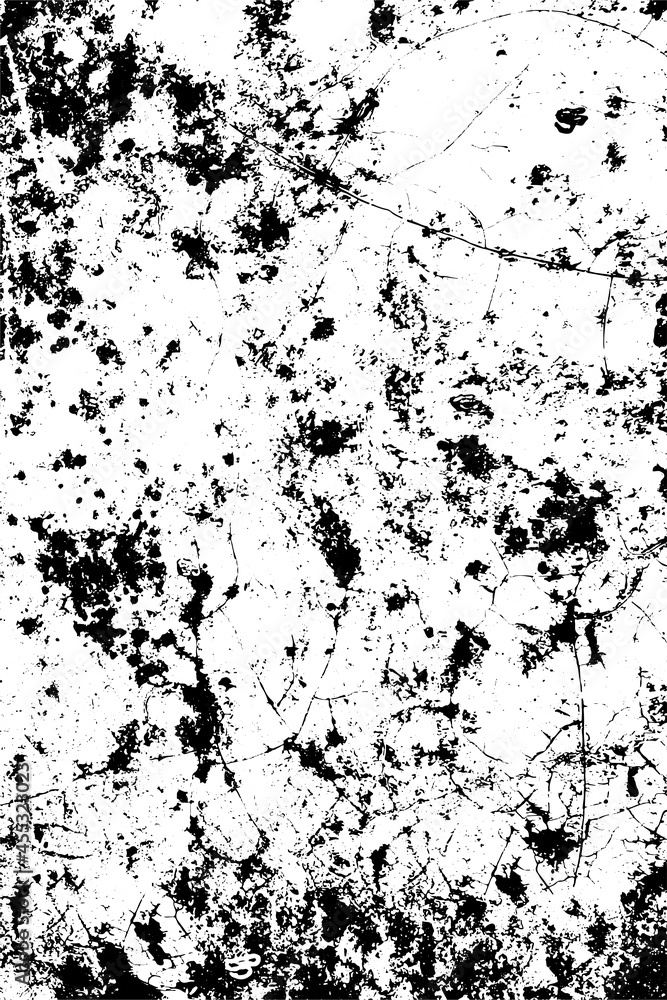 Obraz premium Grunge texture of black and white scratches