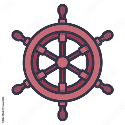 steering ship icon