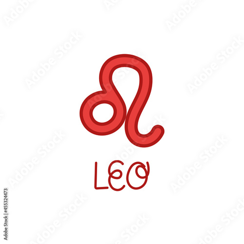 leo symbol illustration