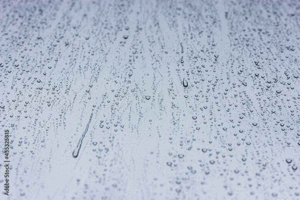 Obraz premium rain drops on window