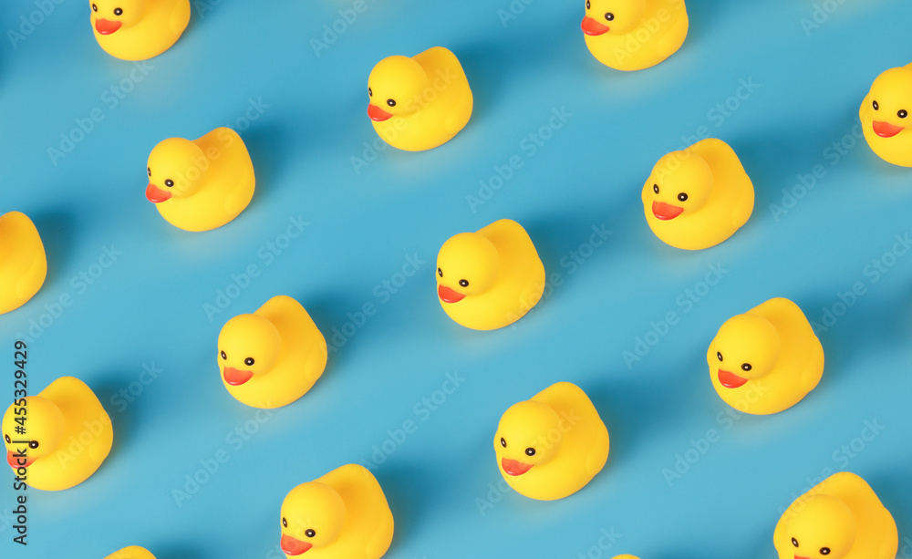 Yellow Rubber Bath Ducks for Child