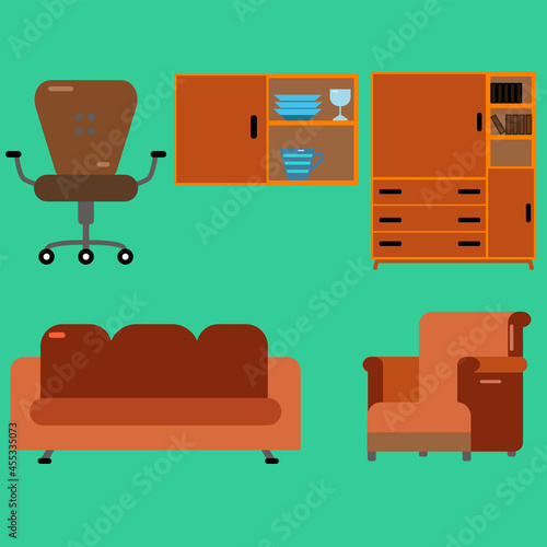 Furniture vector  