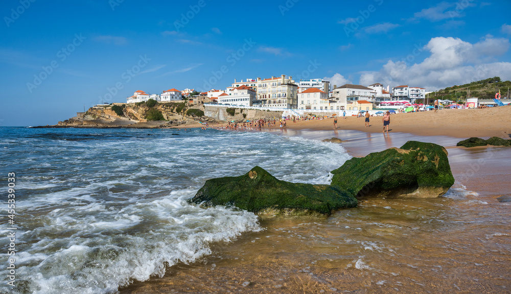 macas beach in Sintra, Portugal.