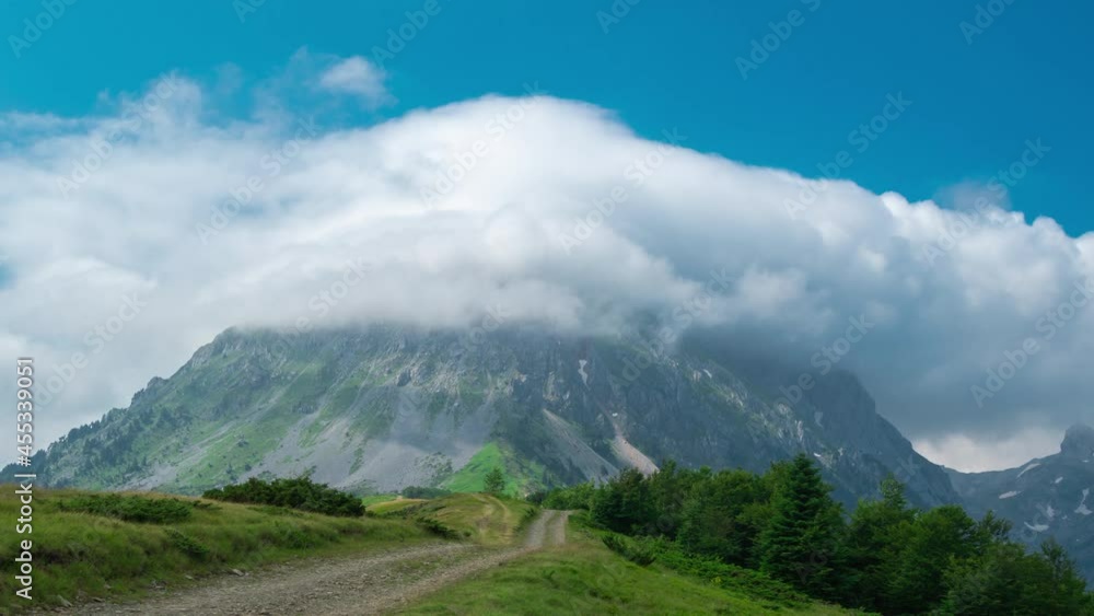 Landscapes in the mountains of Komovi national park, Montenegro. Timelapse 4K. Landscapes in the mountains of Komovi national park, Montenegro. Timelapse 4K.