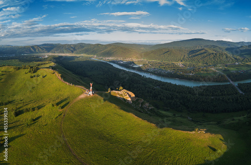 Aerial Panorama drone shot ...