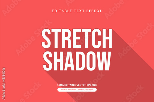 Long Shadow Retro Pink Editable Text Effect, Editable Font Style Theme © Regulr