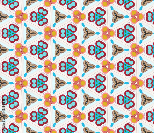 Hintergrund, Muster Dreieck abstrakt dots