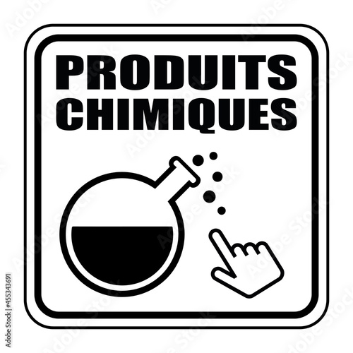 Logo produits chimiques.