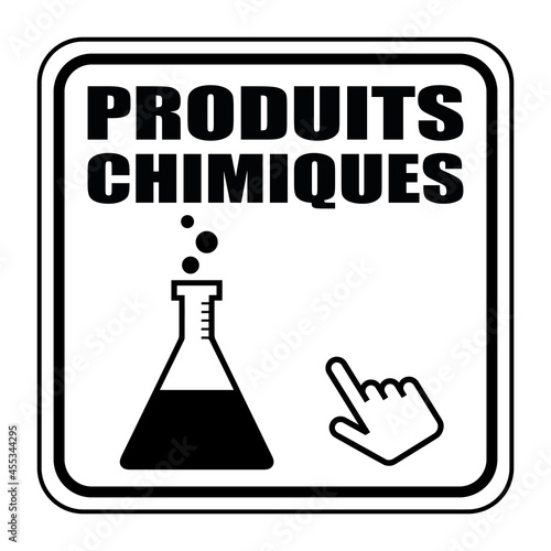 Logo produits chimiques.