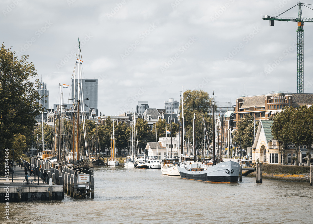 Naklejka premium Rotterdam Marina