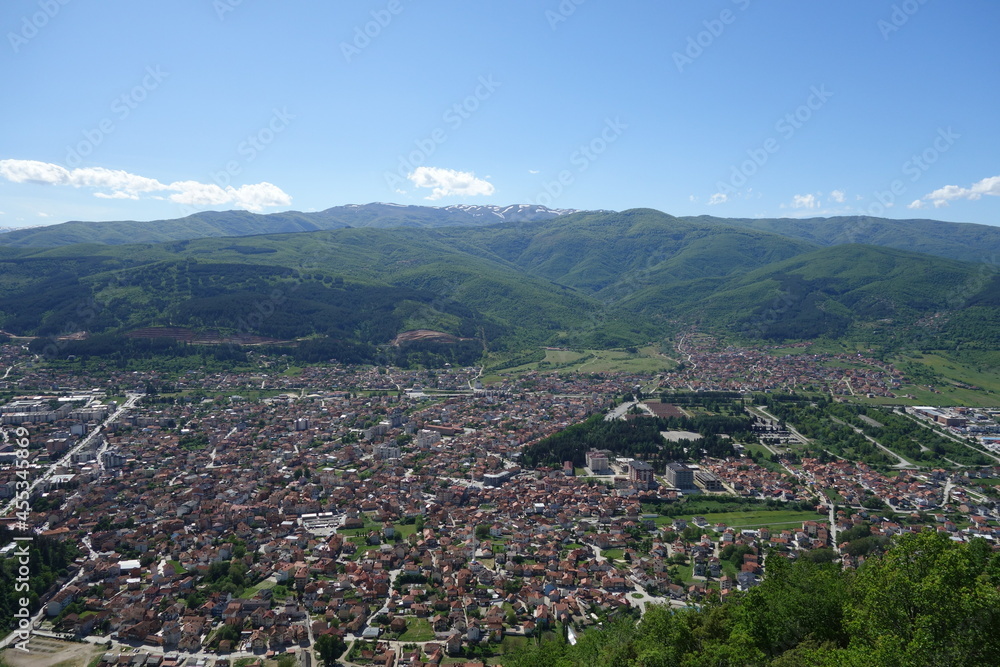 Kichevo, Macedonia. Aerial view.