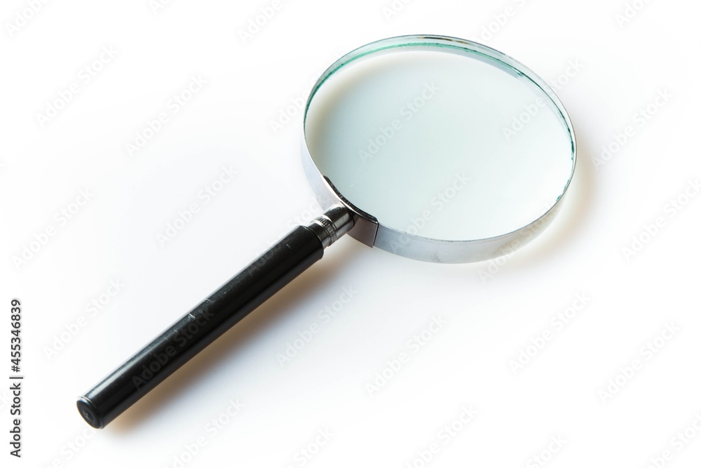 Magnifying glass.