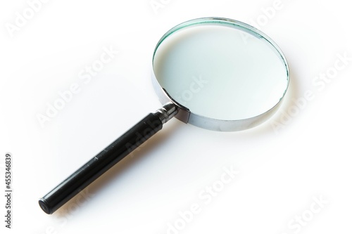 Magnifying glass.