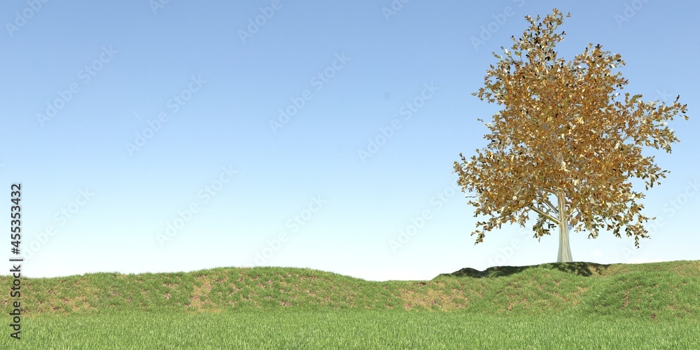 Obraz premium Árbol de oro