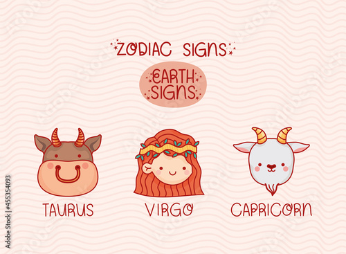 earth zodiac signs