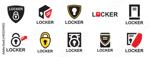 Vector logo of the parcel storage locker