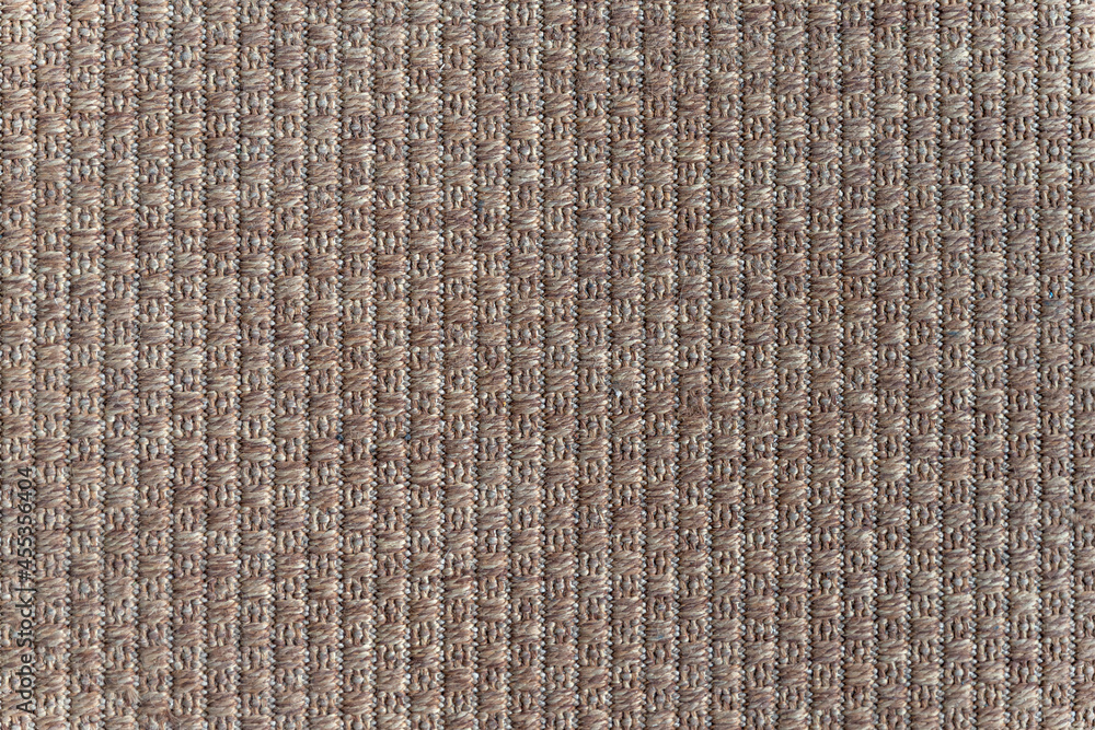 Background of large brown textile. Fabric background texture. Large detailed horizontal textured macro. Background of large brown textile. Fabric background texture. Large detailed horizontal textured macro.