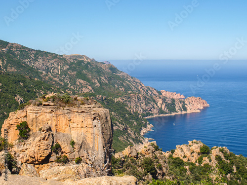 Calanque de Piana rock formations