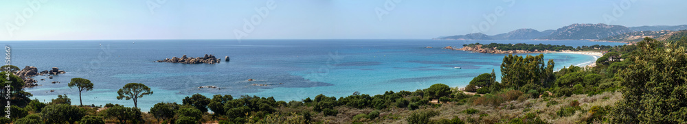 Santa Giulia beach panorama