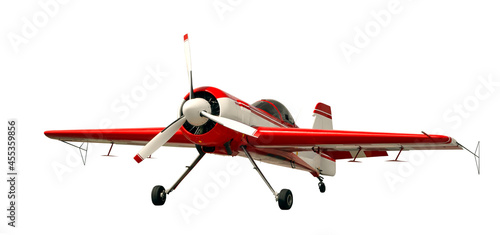 Stampa su tela Aerobatic sports aircraft with pistot engine