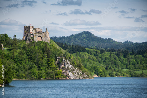 Zamek w Czorsztynie, Jezioro Czorsztyńskie